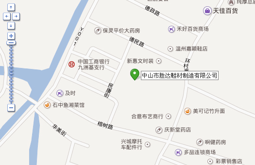 锦川鞋材地图 锦川鞋材地图